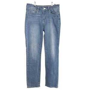 Levi's 712 Slim Womens Jeans Size 30 Blue Boho Classic Hippie Everyday Staple